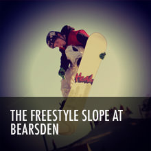 Freestyle slope at Bearsden